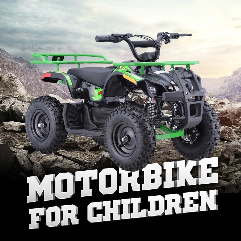 36V Electric ATV Dirt Quad for Kids | 4-Wheel Drive