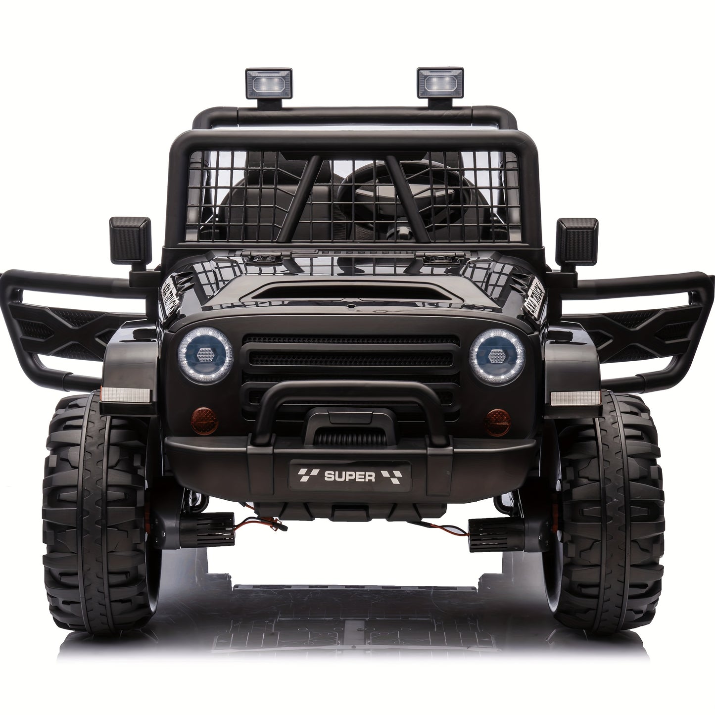 Lil Drivers 24V XL 4WD Ride-On Jeep w/ Remote & 20” Seat | 2-Seater