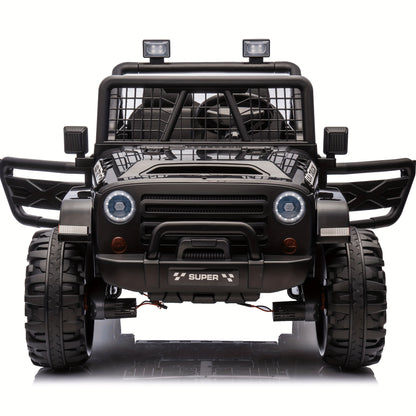 Lil Drivers 24V XL 4WD Ride-On Jeep w/ Remote & 20” Seat | 2-Seater