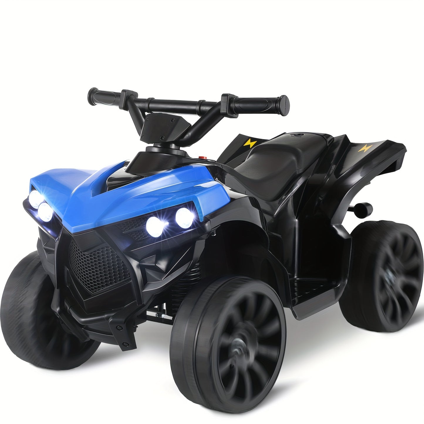 Kids Electric Quad ATV with Headlights & Pedal Accelerator - 36V Power | All-Terrain - Ideal Birthday/Christmas/Hallowen Gift