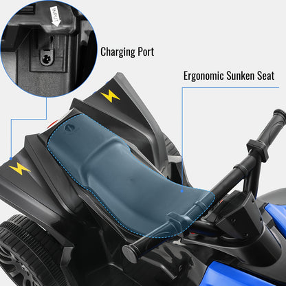 Kids Electric Quad ATV with Headlights & Pedal Accelerator - 36V Power | All-Terrain - Ideal Birthday/Christmas/Hallowen Gift