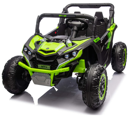 JOYRACER 24V 600W 4WD UTV Ride-On Car w/ Remote | 2-Seater