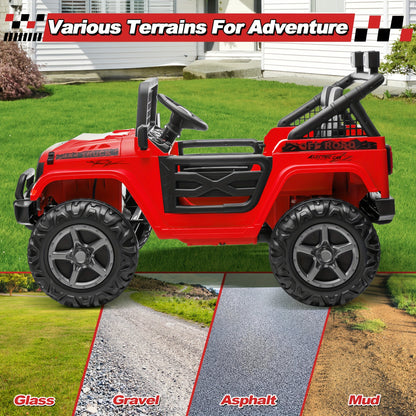 Lil Drivers 24V XL 4WD Ride-On Jeep w/ Remote & 20” Seat | 2-Seater