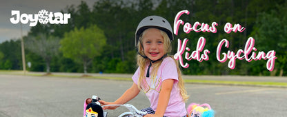 JOYSTAR Little Daisy Kids Bike for Girls & Boys | Doll Seat & Streamers | Ages 2–7 | Kids Rider