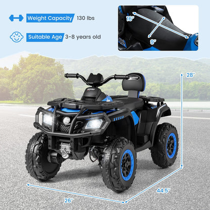 24V 4WD Kids Electric Quad Ride-On | 2-Seater | Kids Rider