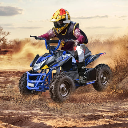 Hoverheart 36V 500W Electric ATV Dirt Quad w/ Disc Brakes | 15 mph