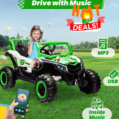 24V Ride On UTV for Kids W/Remote Control | Off-Road UTV