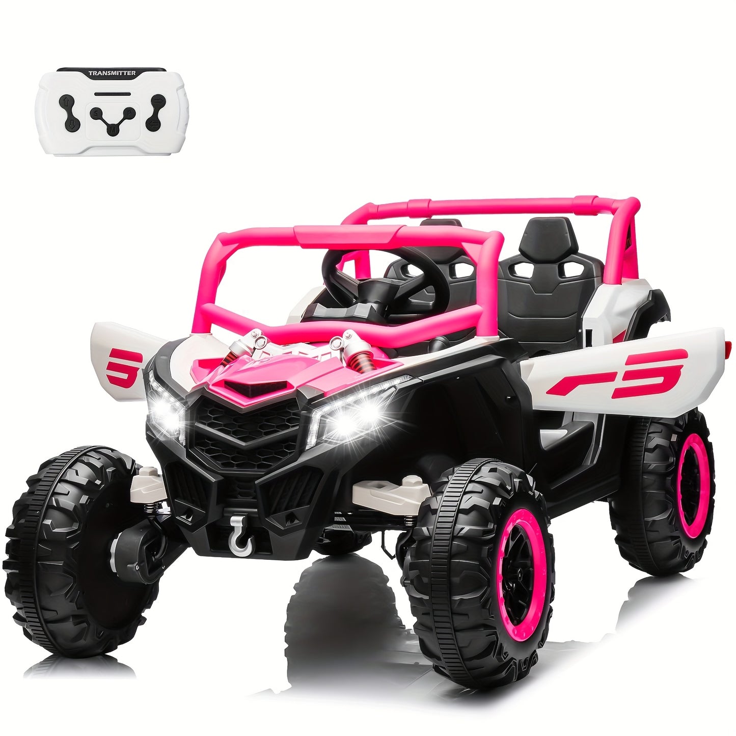 JOYRACER 24V Kids Electric Ride-On UTV with Remote Control | Off-Road UTV, All-Terrain Tires | Heavy-Duty Electric Vehicle for Boys & Girls