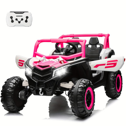 JOYRACER 24V Kids Electric Ride-On UTV with Remote Control | Off-Road UTV, All-Terrain Tires | Heavy-Duty Electric Vehicle for Boys & Girls