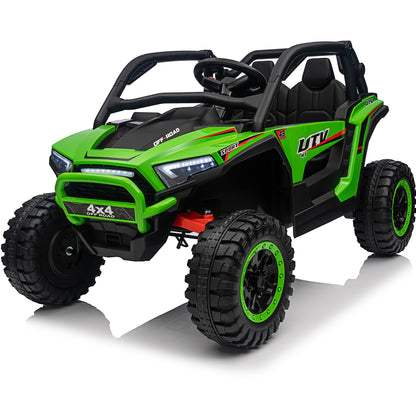 JOYRACER 24V 4WD UTV Ride-On Car w/ Remote & MP3 | 2-Seater