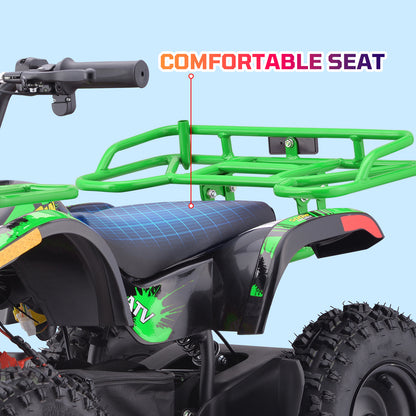 36V Electric ATV Dirt Quad for Kids | 4-Wheel Drive