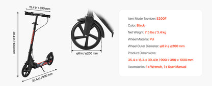 2 - Wheel Kick Scooter for Kids, Teens & Adults | Adjustable Handlebar | Kids Rider
