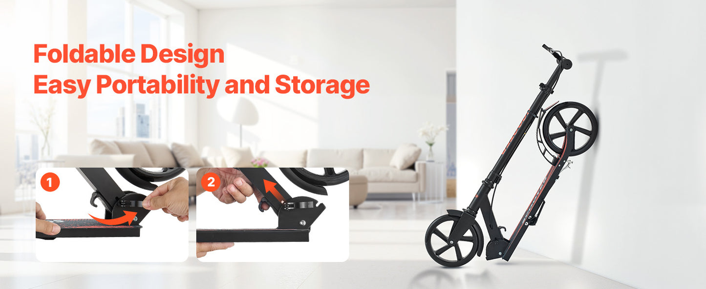 2 - Wheel Kick Scooter for Kids, Teens & Adults | Adjustable Handlebar | Kids Rider