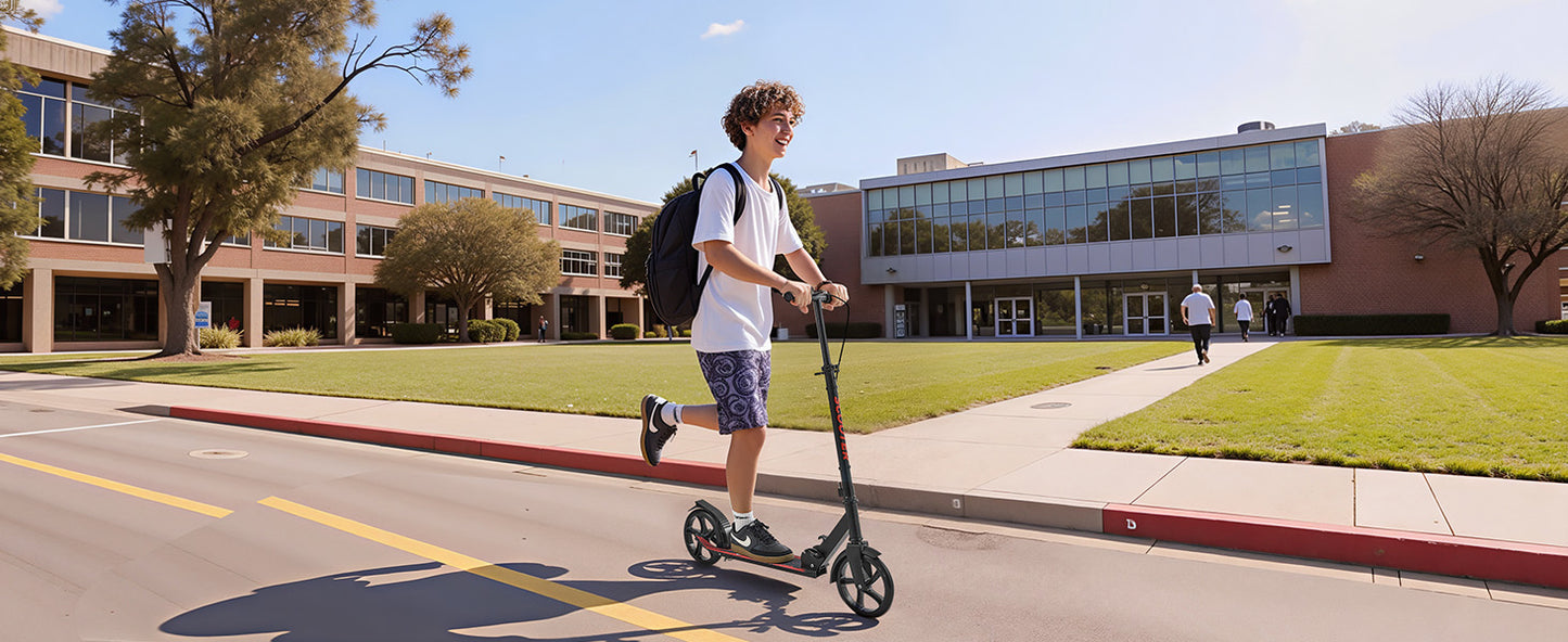 2 - Wheel Kick Scooter for Kids, Teens & Adults | Adjustable Handlebar | Kids Rider